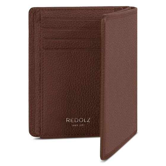 Redolz Leather Essentials HF Geldbörse RFID Leder 9,5 cm ausklappbar