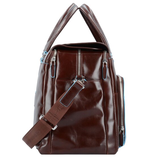 Piquadro Blue Square Weekender Reisetasche Leder 47 cm Laptopfach