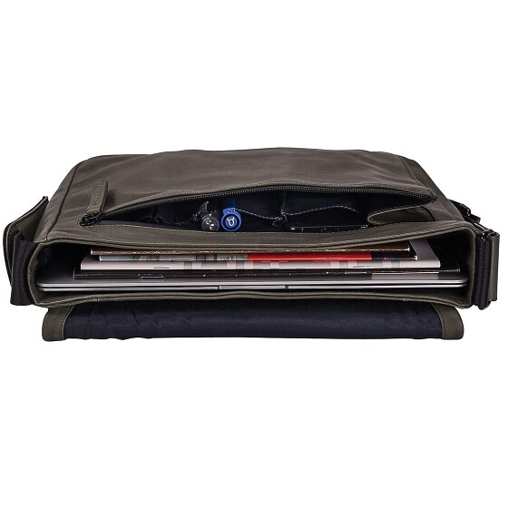 Leonhard Heyden Den Haag Messenger Leder 31 cm