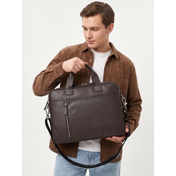 Strellson Kennington Aktentasche Leder 40 cm Laptopfach