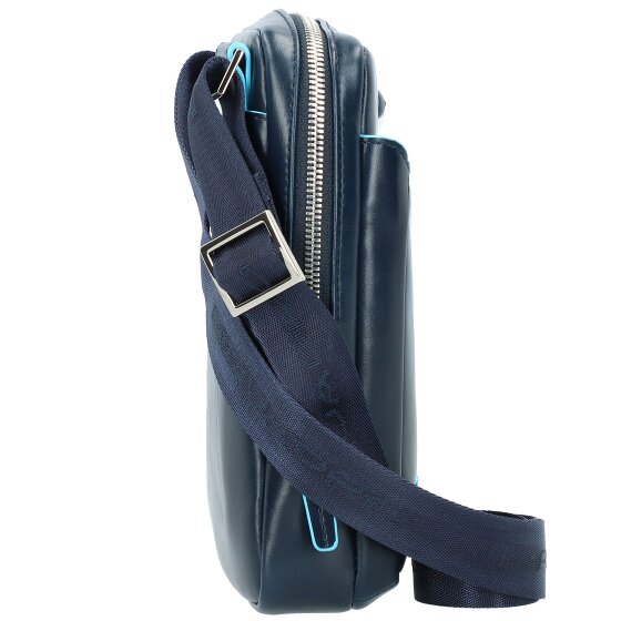 Piquadro Blue Square Umhängetasche Leder 22 cm