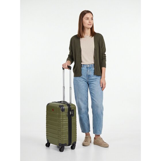 Wenger Amplar Evo 4 Rollen Kabinentrolley S 53 cm mit Dehnfalte