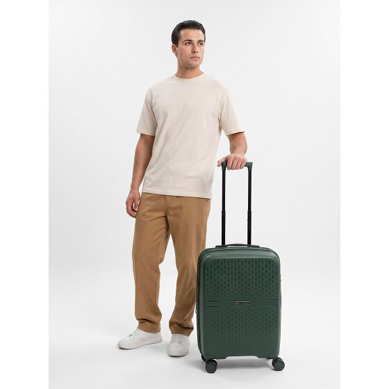 Gladiator 4400 4 Rollen Kabinentrolley 55 cm mit Dehnfalte