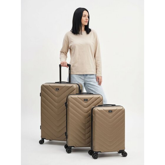Redolz Essentials 07 3-SET 4 Rollen Kofferset 3-teilig