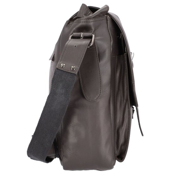 Pride and Soul Neo Messenger Tasche Leder 33 cm Laptopfach