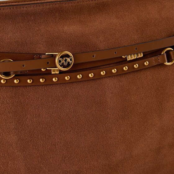 PINKO Belt Bag Big Schultertasche Leder 40 cm