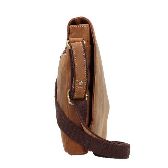 Greenburry Vintage Umhängetasche Leder 23 cm