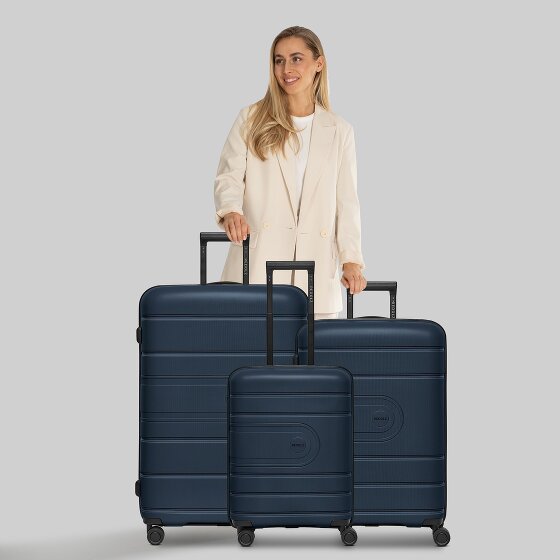 Redolz Essentials 11 4 Rollen Kofferset 3-teilig mit Dehnfalte