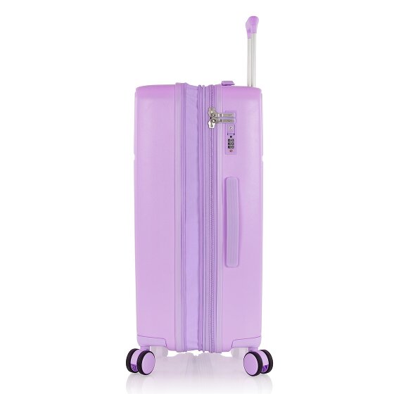 Heys Pastel 4 Rollen Trolley M 66 cm mit Dehnfalte