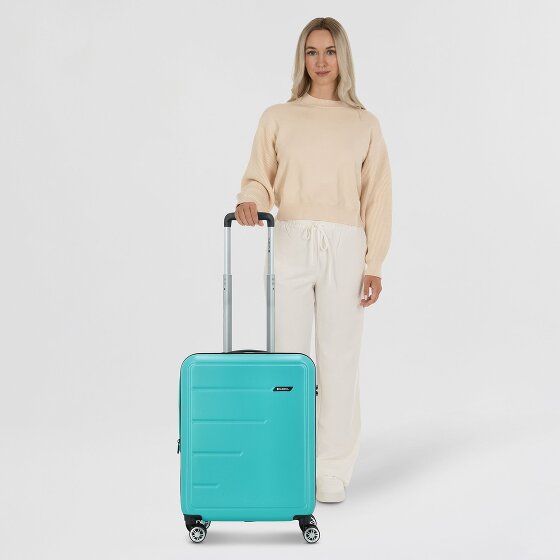 Gabol Future Plus 4 Rollen Kabinentrolley 55 cm mit Dehnfalte