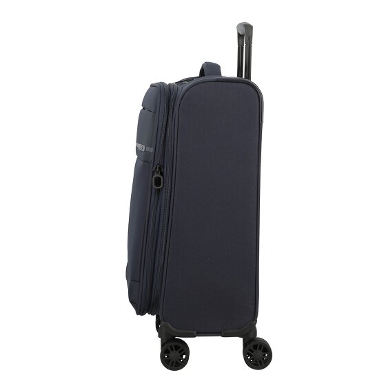 Jump Monthélys 4 Rollen Kabinentrolley 55 cm mit Dehnfalte