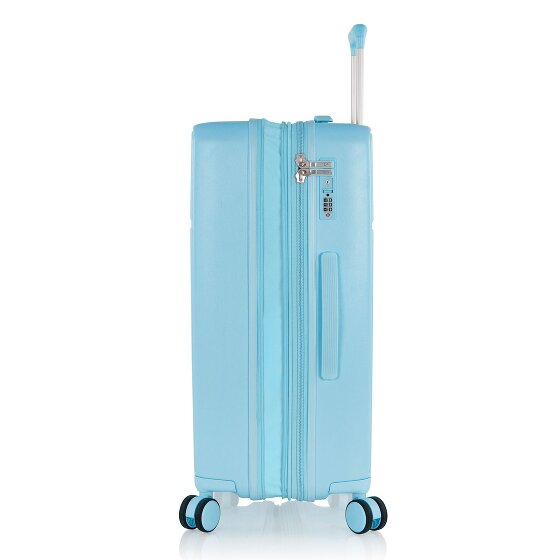 Heys Pastel 4 Rollen Trolley M 66 cm mit Dehnfalte