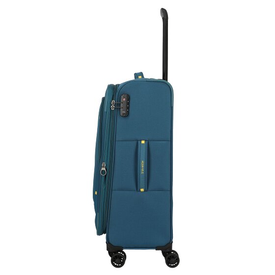 Travelite Umbria 4 Rollen Trolley M 67 cm mit Dehnfalte
