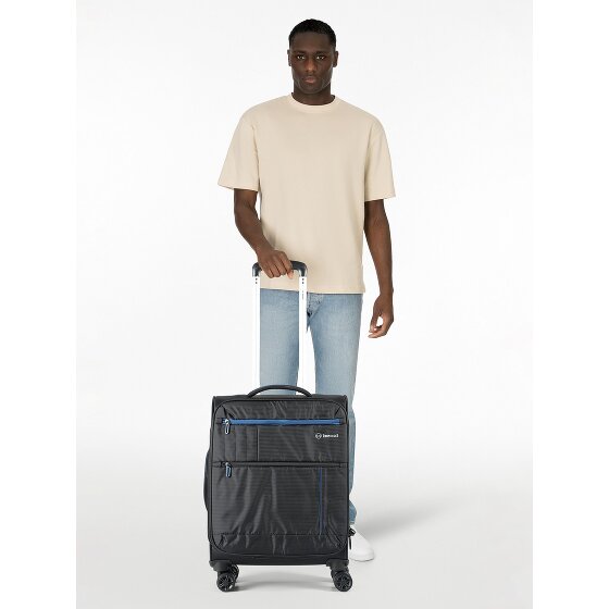 Benzi 5825 4 Rollen Kabinentrolley 55 cm mit Dehnfalte