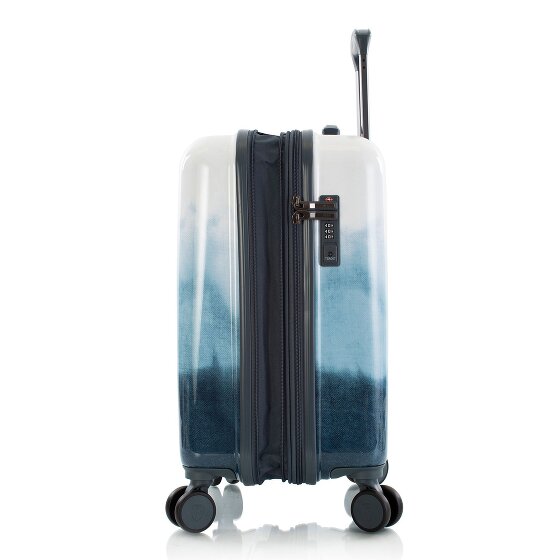 Heys Black Camo 4 Rollen Kabinentrolley S 53 cm mit Dehnfalte