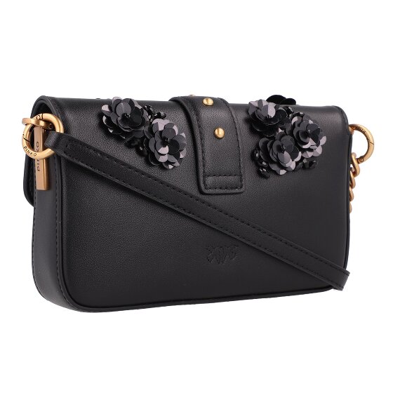 PINKO Love One Mini Bag Umhängetasche Leder 18 cm
