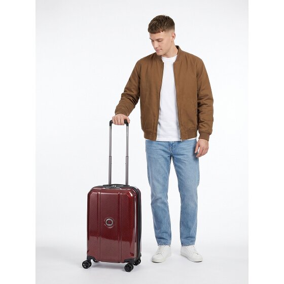 Delsey Paris Helium Ultimate 4 Rollen Kabinentrolley 55 cm mit Dehnfalte