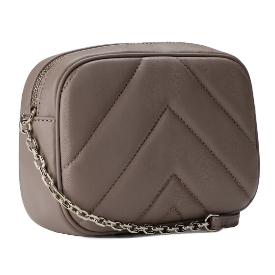 Patrizia Pepe Fly Padded Umhängetasche Leder 19.5 cm