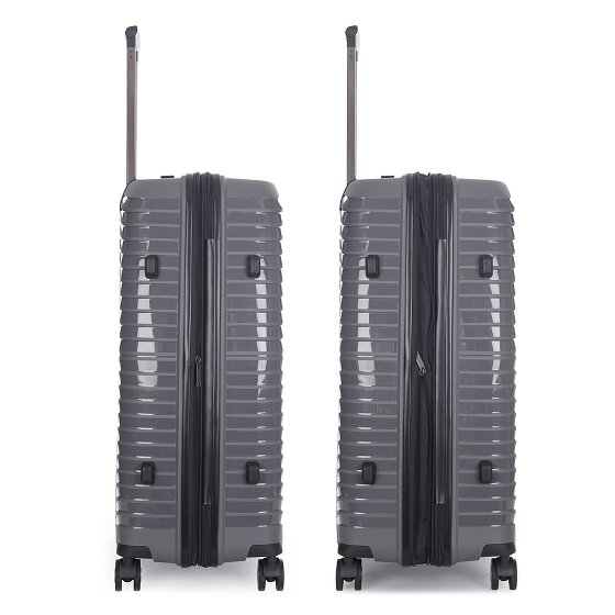 Stratic Bright+ 4 Rollen Trolley L 76 cm mit Dehnfalte