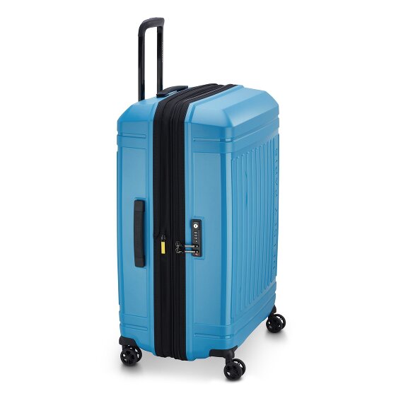 Delsey Paris Lutece Se 4 Rollen Trolley 75 cm mit Dehnfalte