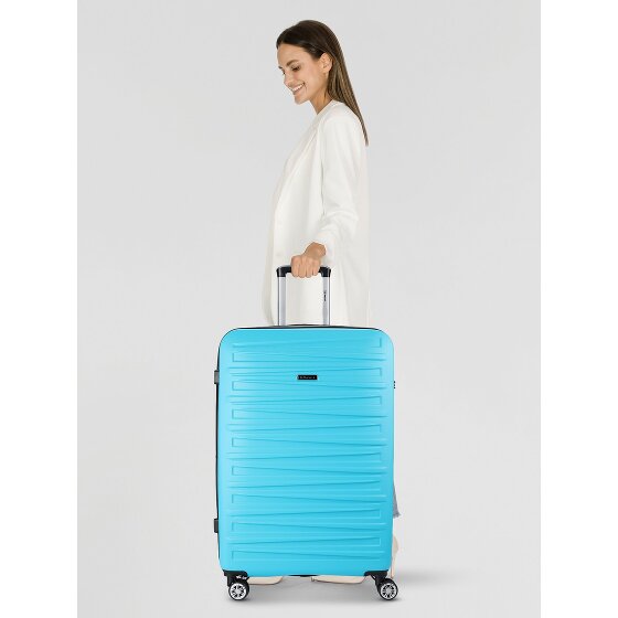 Benzi 5493 4 Rollen Trolley L 77 cm mit Dehnfalte