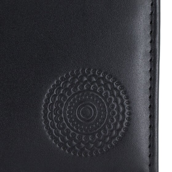 oxmox Leather Geldbörse RFID Schutz Leder 12 cm