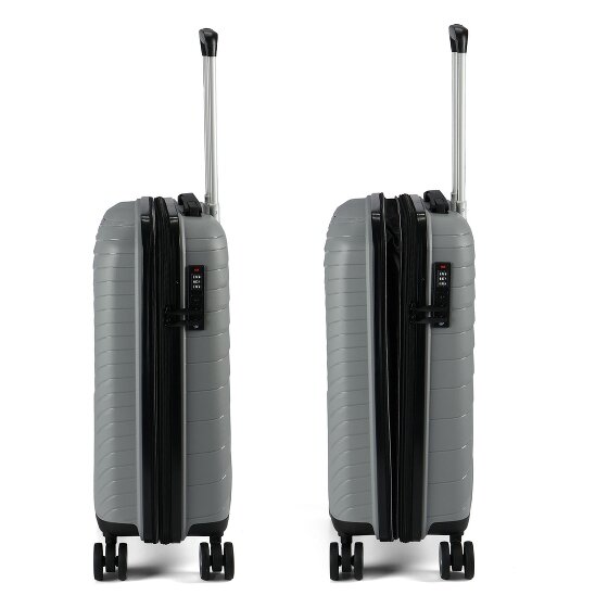 Benzi 5808 4 Rollen Kabinentrolley 55 cm mit Dehnfalte