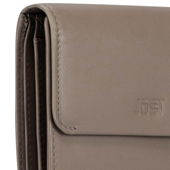 Jost Arva Geldbörse RFID Schutz Leder 12 cm