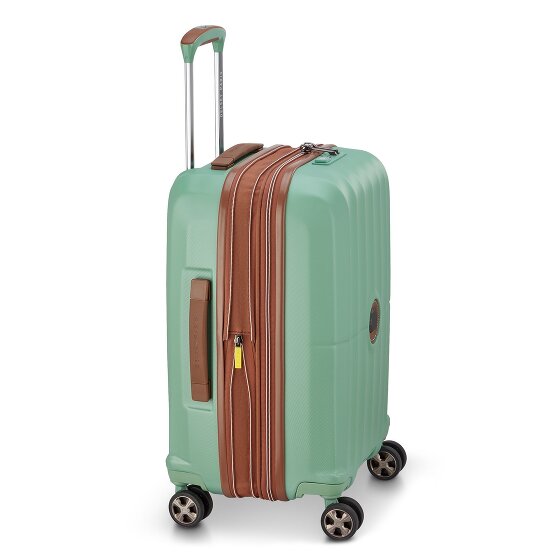 Delsey Paris Carrousel 2 4 Rollen Kabinentrolley 55 cm mit Dehnfalte