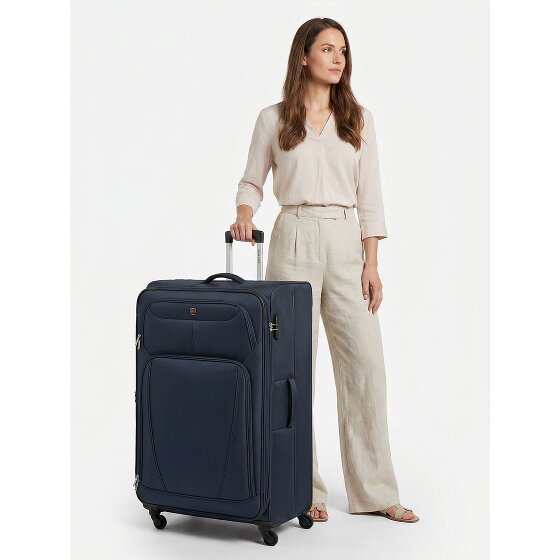Wenger Beaumont 4 Rollen Trolley XL 87 cm mit Dehnfalte