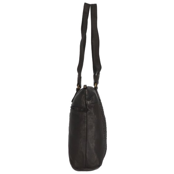 Greenland Nature Femi & Nine Schultertasche Leder 35 cm