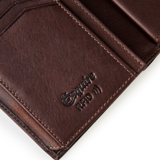 Esquire Chicago Geldbörse RFID Schutz Leder 9.5 cm