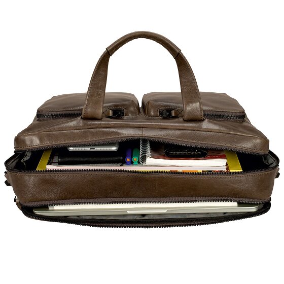 Leonhard Heyden Porto Aktentasche Leder 39 cm