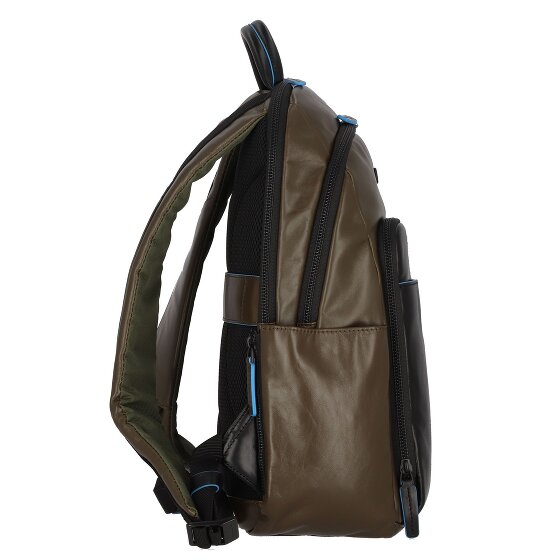 Piquadro Blue Square Revamp Rucksack RFID Leder 39 cm Laptopfach