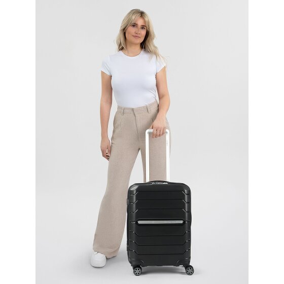 Samsonite Flux 4 Rollen Kabinentrolley 55 cm mit Dehnfalte