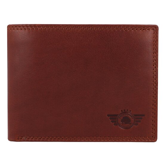 Greenburry Vintage Geldbörse RFID Schutz Leder 12 cm