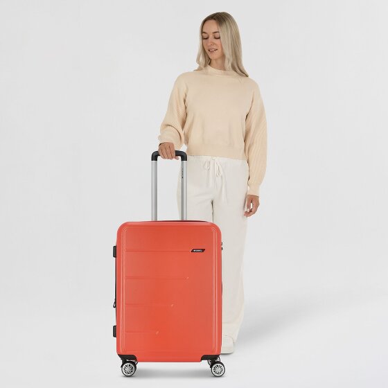 Gabol Future Plus 4 Rollen Trolley 66 cm mit Dehnfalte