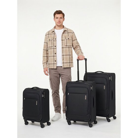Travelite Priego 4 Rollen Kofferset 3-teilig