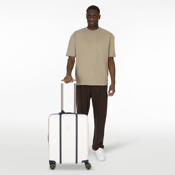 Delsey Paris Cadence 4 Rollen Kabinentrolley 55 cm mit Dehnfalte