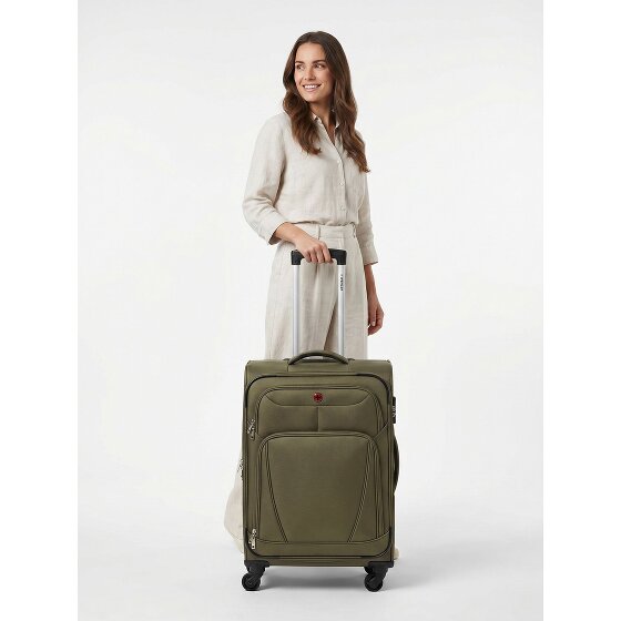 Wenger Beaumont 4 Rollen Trolley M 67 cm mit Dehnfalte