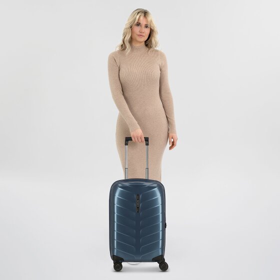 Samsonite Attrix 4 Rollen Kabinentrolley 55 cm mit Dehnfalte