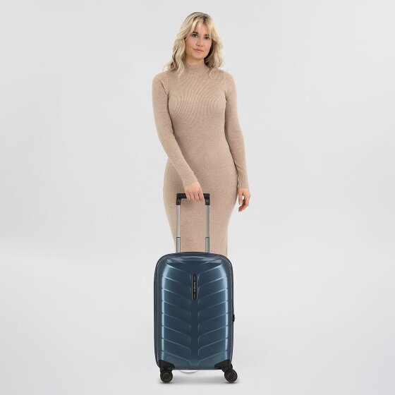 Samsonite Attrix 4 Rollen Kabinentrolley 55 cm mit Dehnfalte
