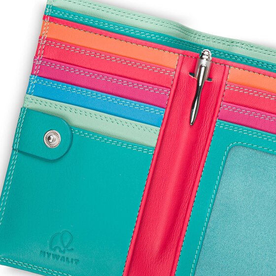 Mywalit Geldbörse RFID Schutz Leder 8 cm