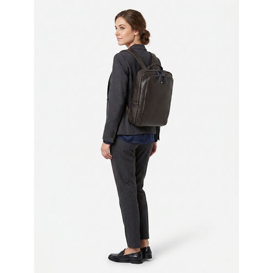 Braun Büffel Novara Business-Rucksack Leder 40 cm Laptopfach