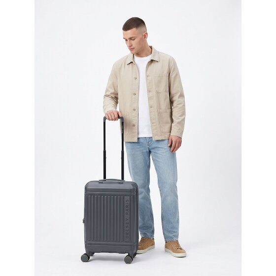 Delsey Paris Lutece 4 Rollen Kabinentrolley 55 cm mit Dehnfalte