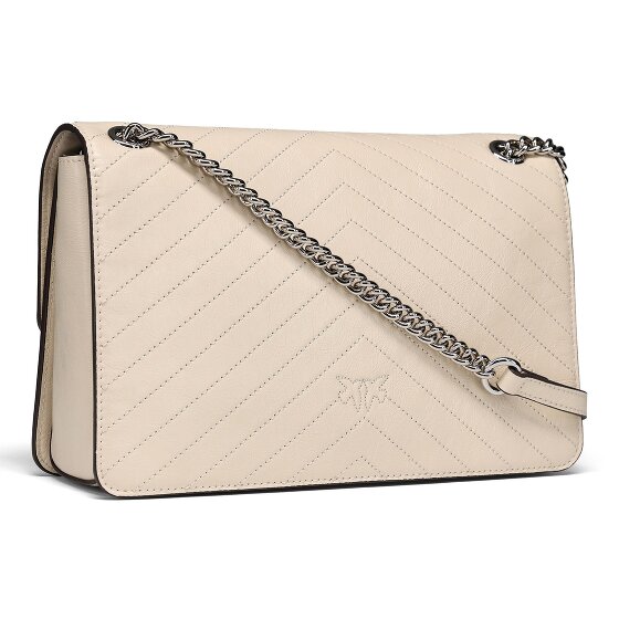 PINKO Love One Schultertasche Leder 26 cm