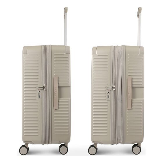 Hedgren Raku 4 Rollen Trolley 75 cm mit Dehnfalte