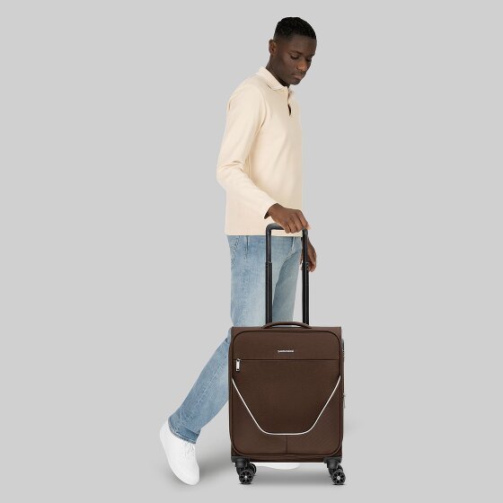 Stratic taska 4-Rollen Kabinentrolley S 55 cm mit Dehnfalte