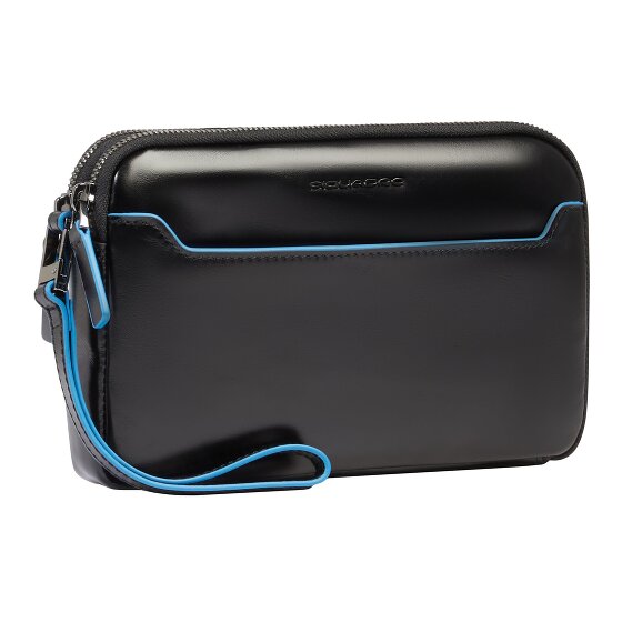 Piquadro Blue Square Clutch Geldbörse Leder 21 cm