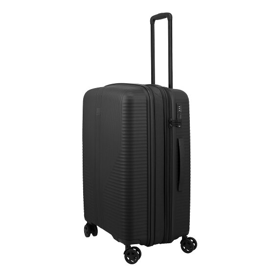 Travelite Air Stripe 4 Rollen Kofferset 3-teilig mit Dehnfalte
